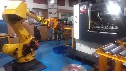 Mahajan Automation machine tending application
