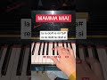 Mamma Mia!✨ #easy #piano #simpletutorial