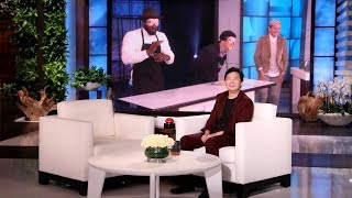 Ken jeong and the audience ...