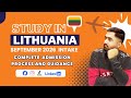 ๐ Lithuania Study Visa 2026 | ๐
September Intake | ๐ Step-by-Step Admission Guide โ๏ธ