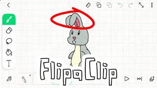 Flipaclip - Overlapping Action Animation drawing Practice