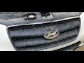 Hyundai Santa Fe  как открыть капот (слетел тросик). Есть решение.