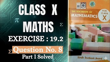 Exercise:19.2|Question:8|Part (i)| By Matrix Invesion method  #class10th #mathematics #mathsexam 
