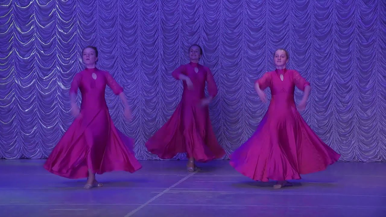 Сценический бальный танец-"Вальс,вальс,вальс"... - YouTube