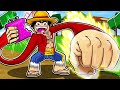 We Became LUFFY With RUBBER FRUIT In Blox Fruits!