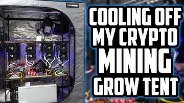 Lowering The Temperature In My Ravencoin Mining Grow Tent