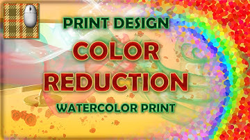 Chapter 4. HOW TO DO COLOR REDUCTION IN PHOTOSHOP. Part II- WATERCOLOR