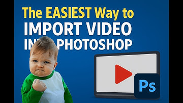 How to Import Video into Photoshop Like a Pro 🎬 | Convert Frames to Layers Fast!