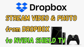 Stream video and view photo from DROPBOX to NVIDIA SHIELD TV Android TV box