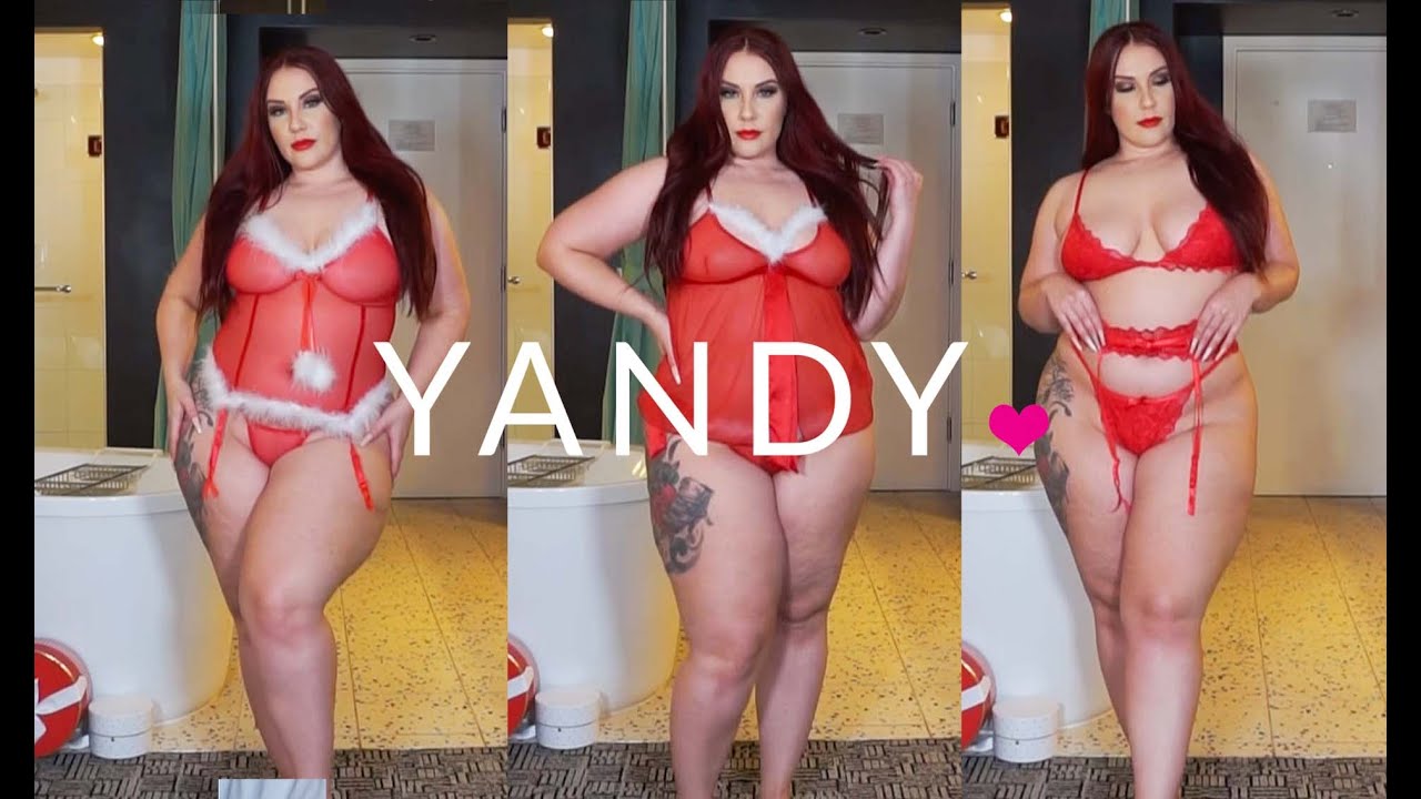 Yandy 2021 Holiday Lingerie Haul | Ruby Red