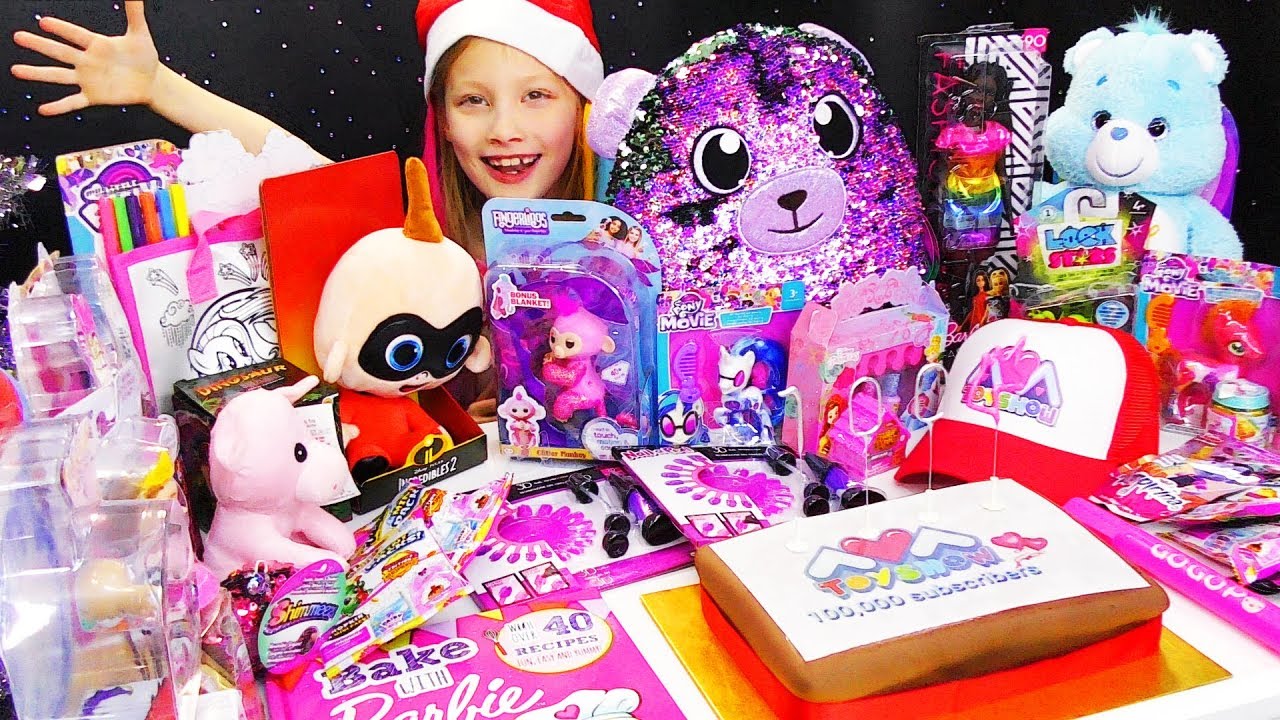 100,000 Subscribers toys giveaway from Ava Toy Show