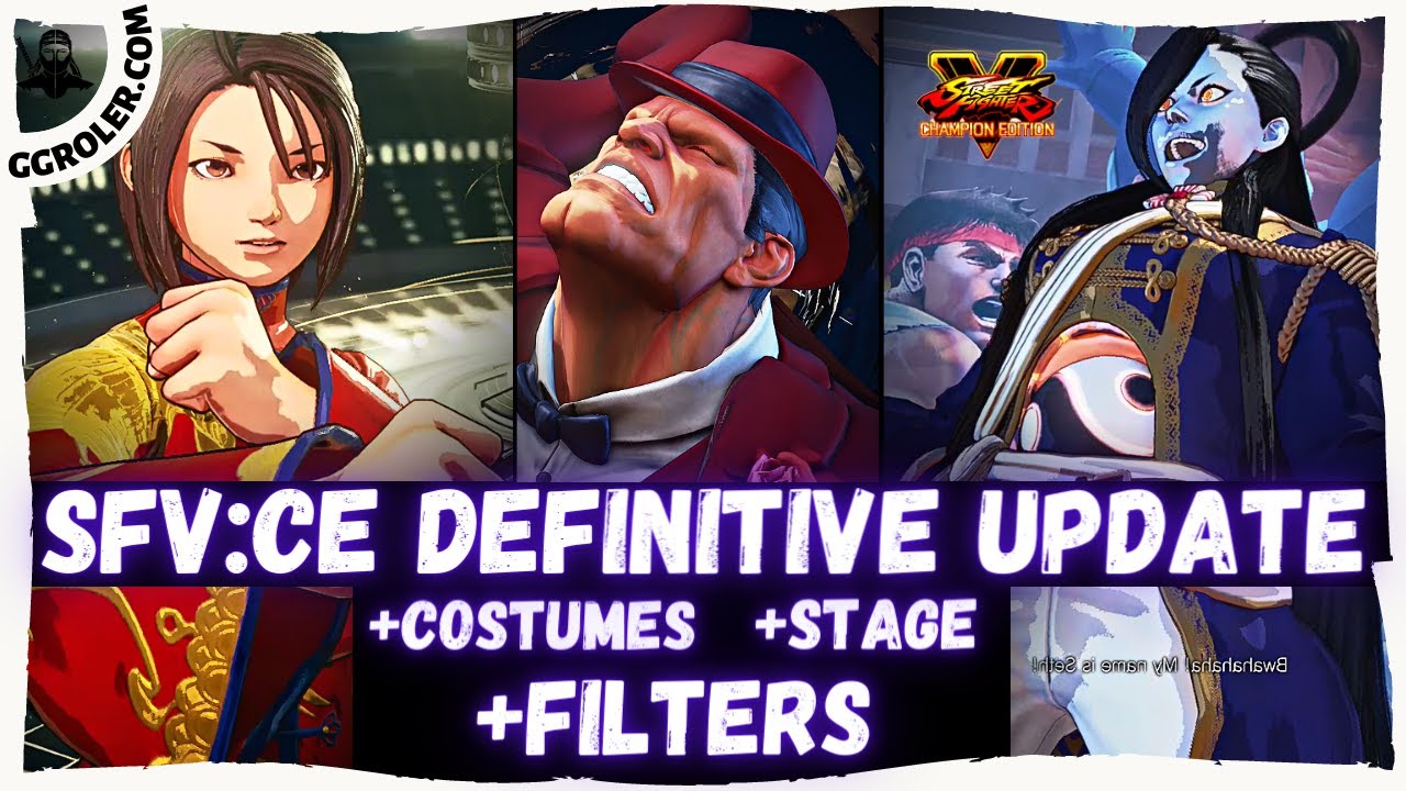 SFV:CE 🔥 Definitive Update Showcase 🔥 (Akira, Seth, Bison)