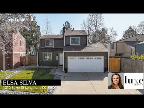 1210 Baker St, Longmont, CO home video tour