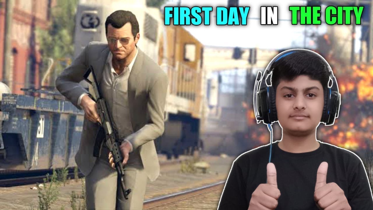 MY FIRST DAY IN LOS SANTOS | GTA 5 GAMEPLAY #1 - YouTube
