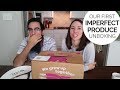 Imperfect Produce Unboxing // Our first box and reaction!
