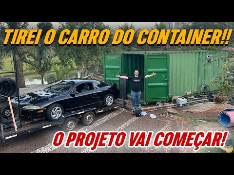 FINALMENTE TIRAMOS O CARRO DO CONTAINER!!!