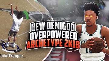 NEW BEST ARCHETYPE AFTER PATCH 10!😈 BEST SHARPSHOOTER BUILD NBA 2K18! 99 3PT & BALL CONTROL!🔥