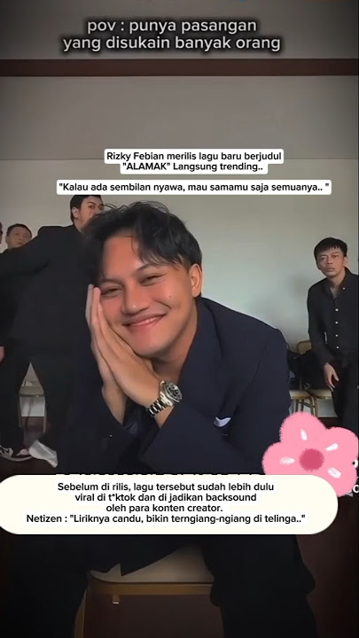 Lagu 'Alamak' Rizky Febian langsung trending.. #artis #beritaartis #beritaviral