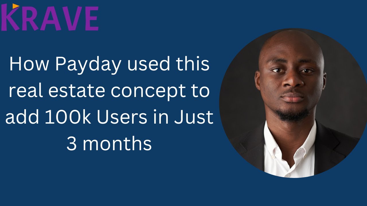 How Payday Used this real estate concept to add 100k Users in Just 3 ...