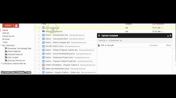 Convert a PDF to Text Using Google Docs
