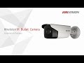 Hikvision ir bullet camera installation process