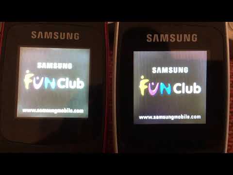 Two Samsung SGH-C270 Startup/Shutdown at the same time