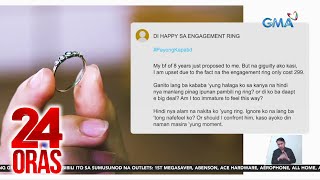 SocMed post tungkol sa P299 engagement ring, viral | 24 Oras