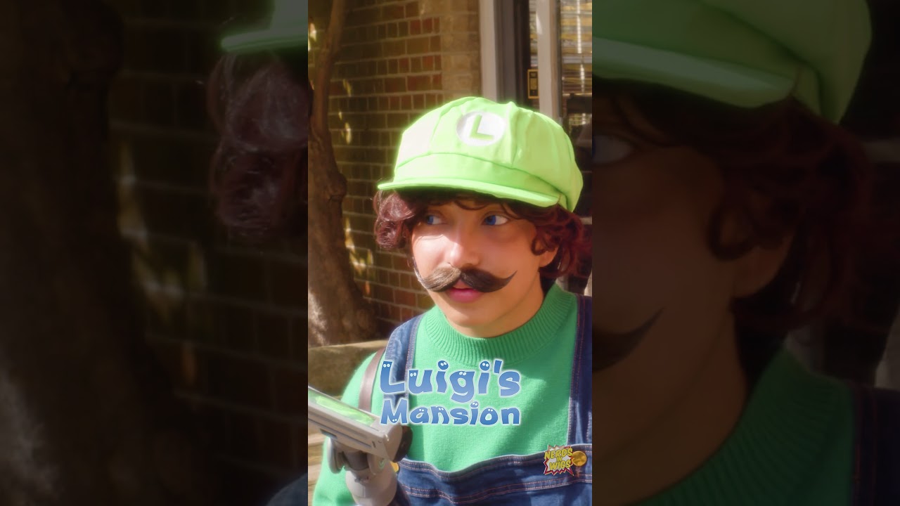 Luigi's Mansion 👻 Luigi Mario Cosplay #mario #cosplay
