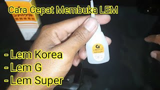 Cara Melepaskan Kulit Jari Kena ALTECO Lem G Super Glue