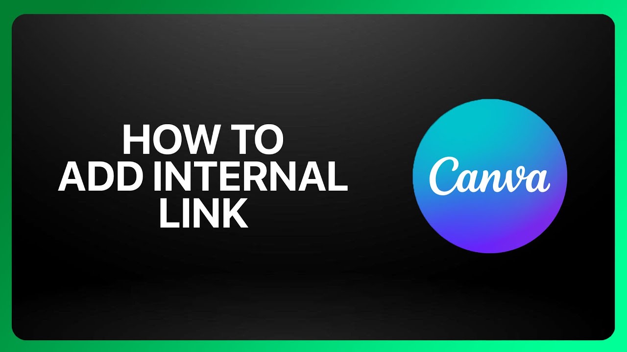 Как добавить внутреннюю ссылку в Canva Website Builder 2025! Учебное пособие