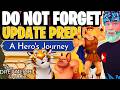 DO These 5 Things BEFORE the Hercules Update! | Dreamlight Valley