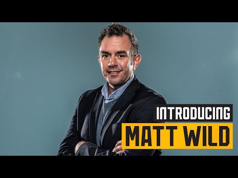 Introducing Matt Wild | General manager - football operations - Introducing Matt Wild | General manager - football operations