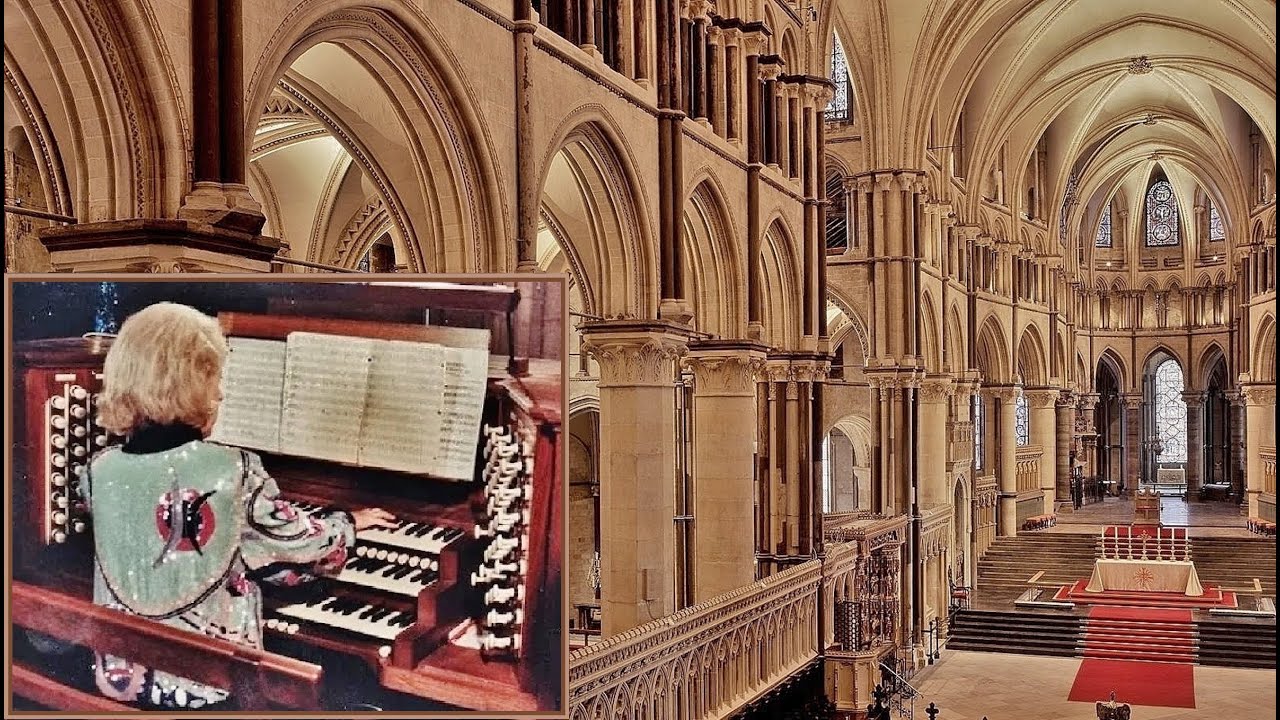 Bach | JESU, JOY OF MAN'S DESIRING | Diane Bish at Canterbury Cathedral, England