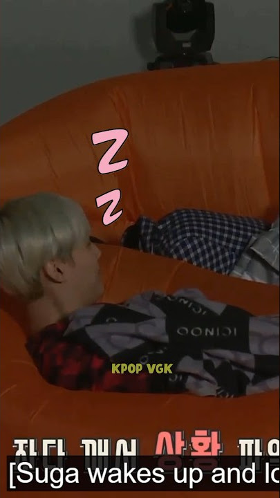 Jungkook Jatuh Saat Tidur Dan Suga Tidak Bisa Berhenti Tertawa 😂😂 #celana pendek#jungkook#tidur