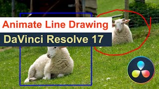 How to draw line in Davinci Resolve 17? Draw animated line in a Video Clip? Draw shape over object?