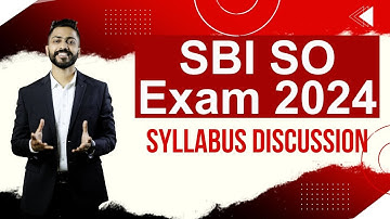 SBI SO Complete Syllabus 🎯 | Bumper Vacancy | No Experience | Full Course Available