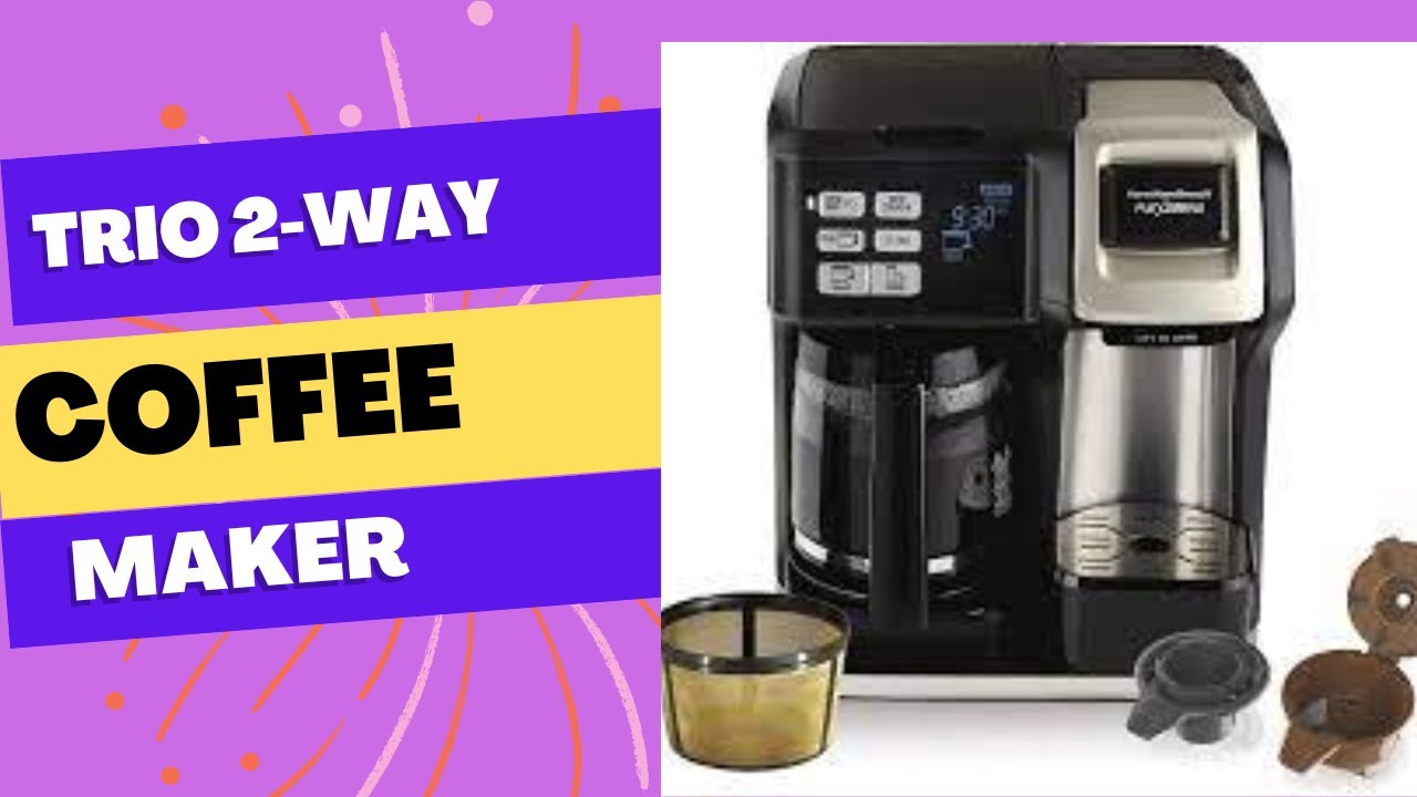 Hamilton Beach FlexBrew Trio 2-Way Coffee Maker 