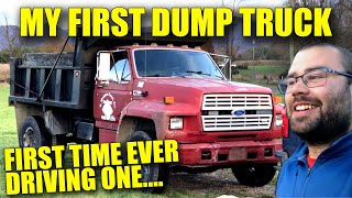 BUYING MY FIRST DUMP TRUCK | 1988 FORD F700