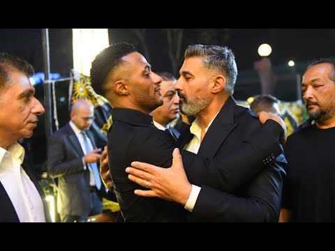 ابن الأصول ياسر جلال يعزي صديقه الفنان محمد رمضان في والده 