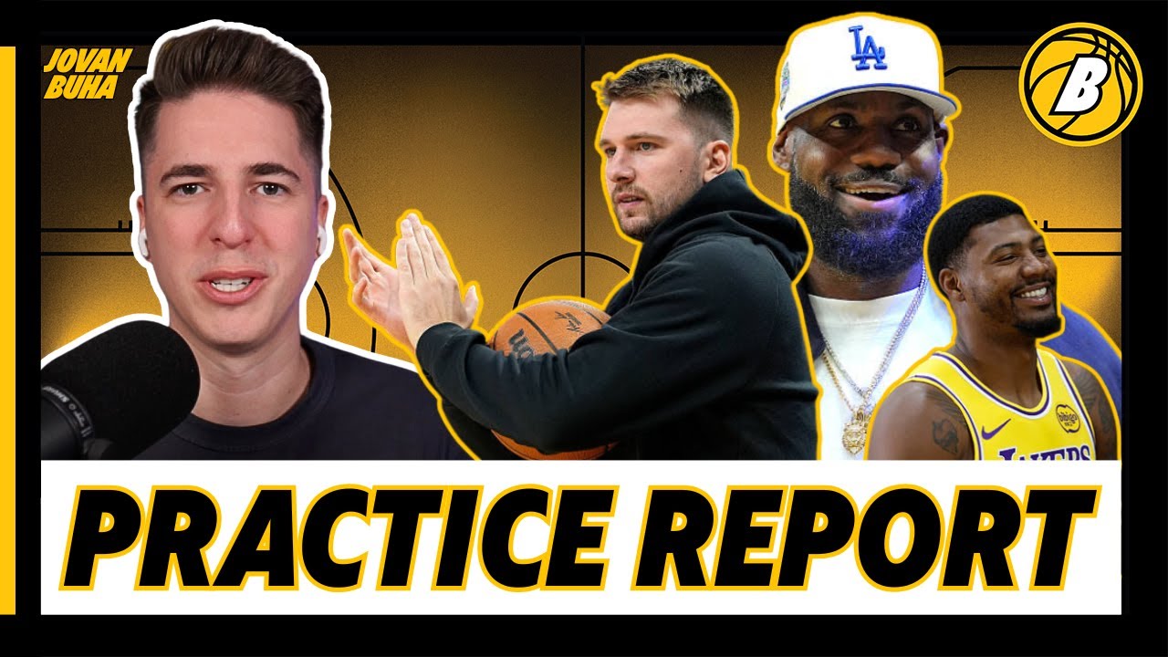 Lakers Practice Report: Luka Update, New Starting Lineup, Adou Thiero