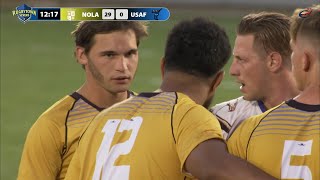 Try Time: NOLA GOLD (Ludwig Van Der Merwe) v U.S. AIR FORCE RugbyTown 7s Cup Quarter Final 2019