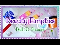 Bath & Shower Empties☆空っぽビデオ - バス・シャワー(日本語字幕)