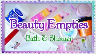 Bath & Shower Empties☆空っぽビデオ - バス・シャワー(日本語字幕)