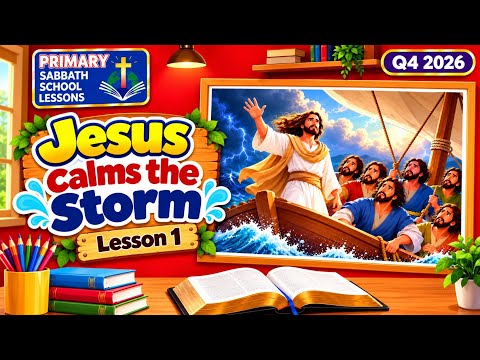 Lesson 1 Jesus Calms the Storm - Q4 2026 Alive in Jesus - Primary