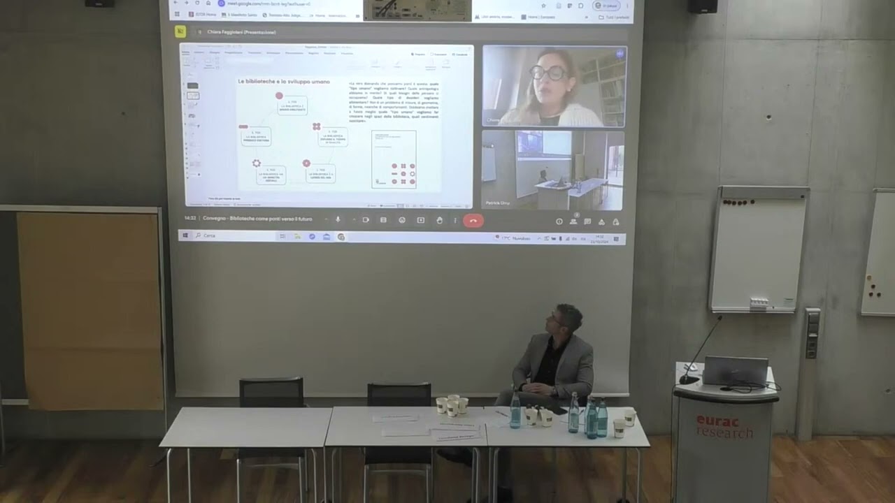 Biblioteche come ponti verso il futuro | Pomeriggio | Prima parte