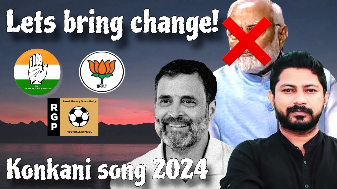 Lets vote for change  Konkani political song 2024   goa  konkani  election
