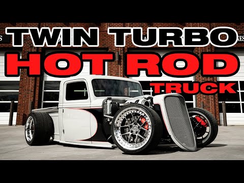 1000+ HP 1935 Hot Rod Truck with Twin Turbo Coyote Motor | Factory Five Sema Build