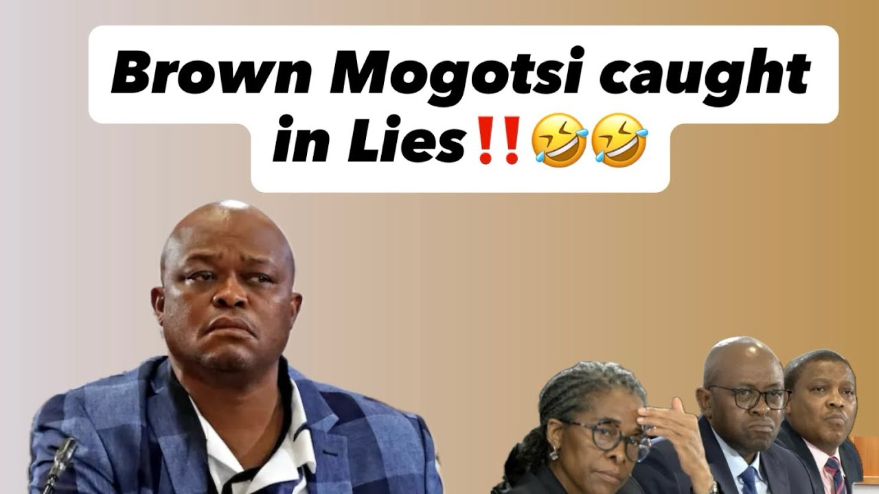 ЛОЖЬ‼️‼️Браун Могоци дает показания в комиссии Мадланги