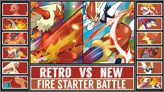 Fire Starter Pokémon Battle: RETRO vs NEW [Pokémon Scarlet & Violet]