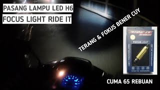 Lampu LED laser H6, Motor Bebek dan Matic